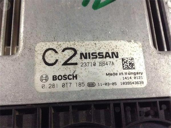 Centralita ecu nissan 0281017185 - 0281017185