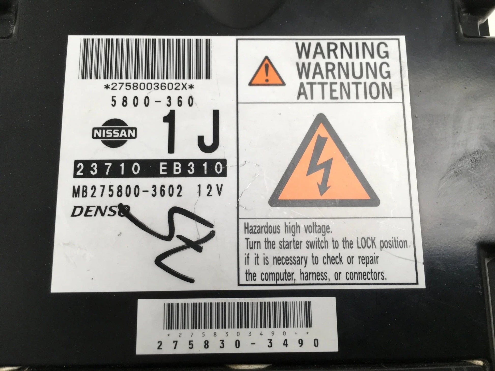 Centralita ECU Nissan 23710-EB310