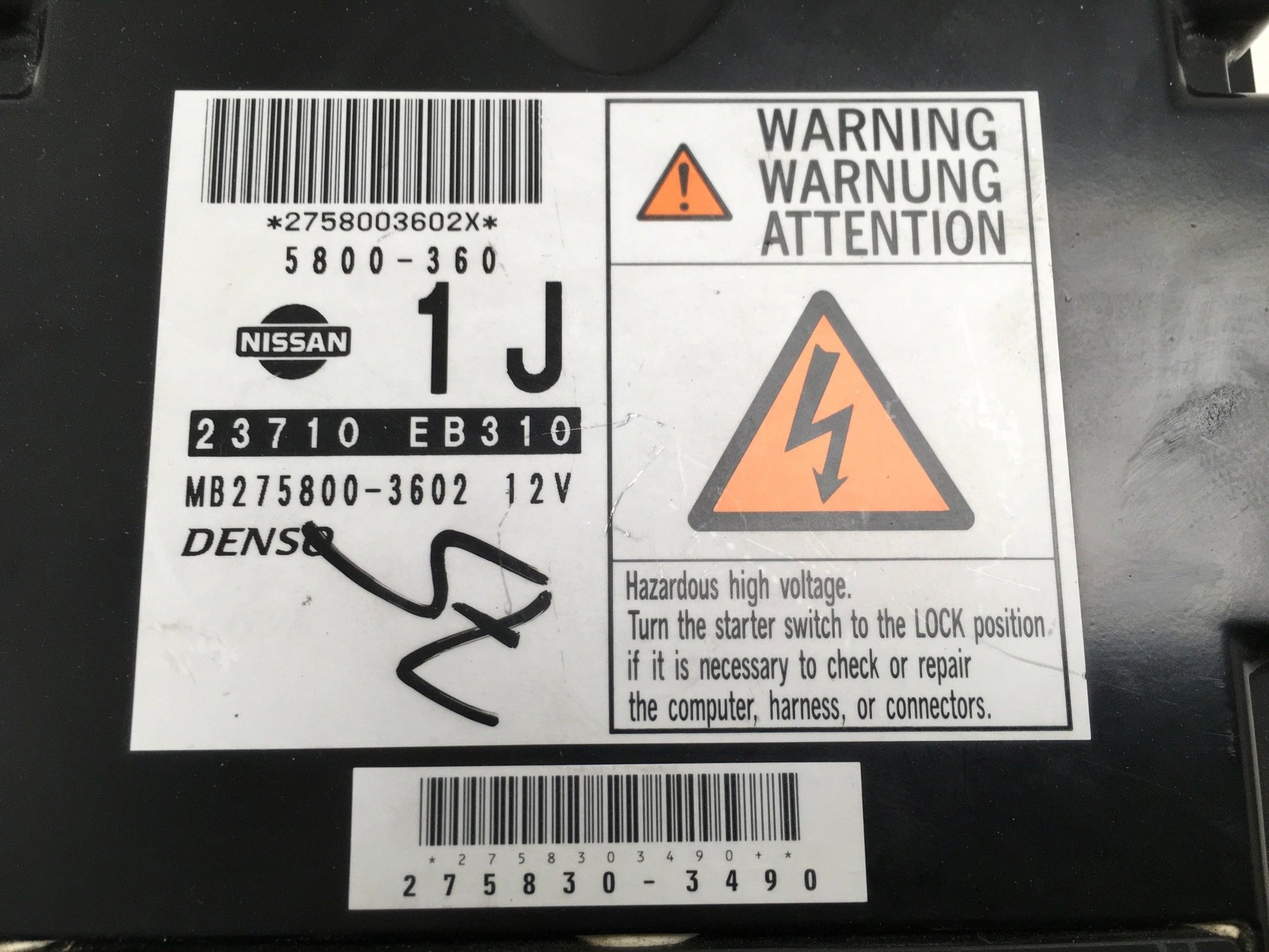 Centralita ECU Nissan 23710 - EB310 - 23710-EB310