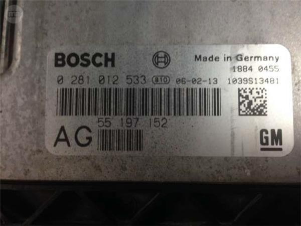 Centralita ecu opel 0281012533 - 0281012533