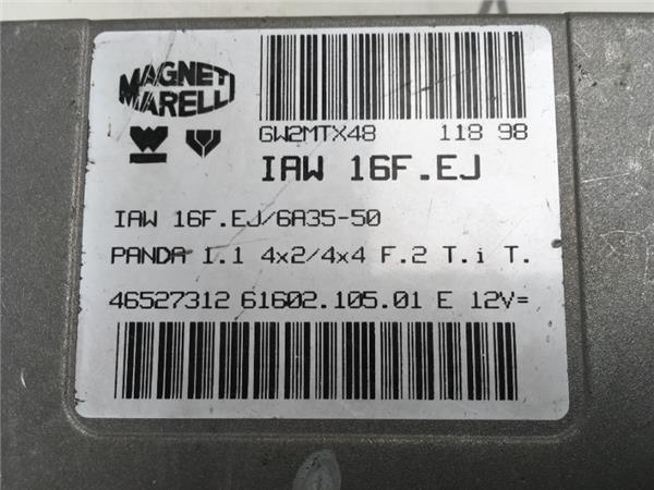 Centralita ECU Panda 4x4 46527312 - 46527312