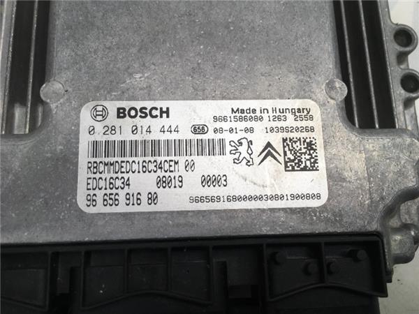 Centralita ECU PSA EDC16C34 - 0281014444