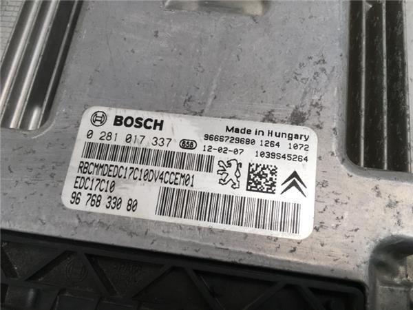 Centralita ECU PSA EDC17C10 - 0281017337