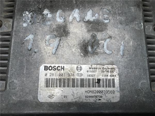 Centralita ECU Renault 0281001934 - 0281001934