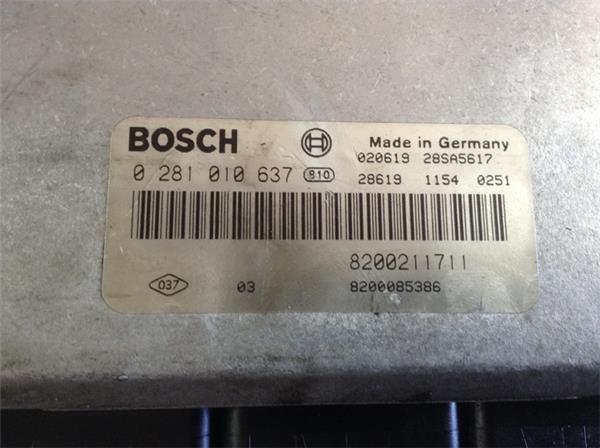 Centralita ecu renault 2.2 dci - 0281010637