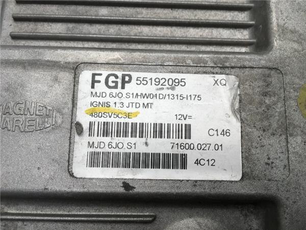 Centralita ECU Suzuki MDJ6J0S1 - 55192095