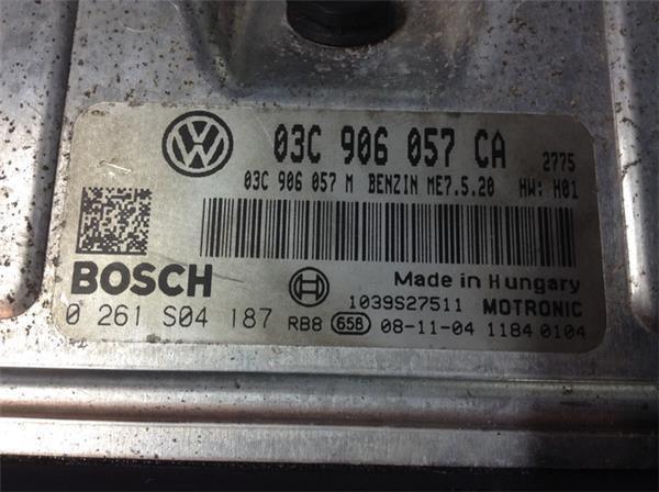 Centralita ecu vag 0261s04187 - 0261s04187