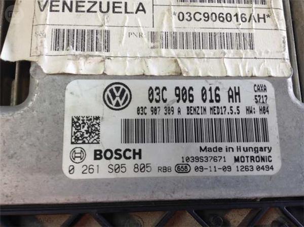 Centralita ecu volkswagen 0261s05805 - 0261s05805