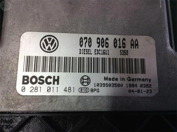 Centralita ecu volkswagen 0281011481 - 0281011481
