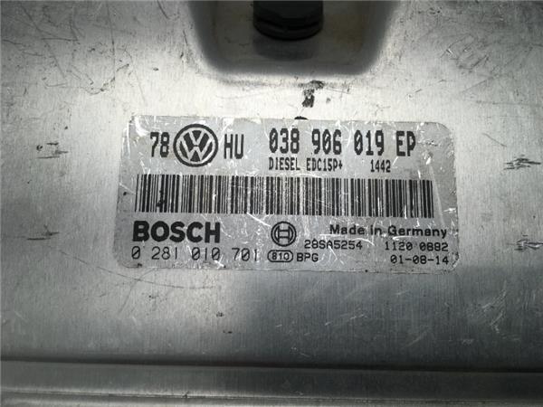Centralita ECU VW 0281010701