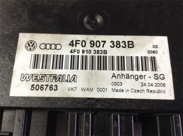 Centralita enganche remolque audi a6 4f - 4f0907383b