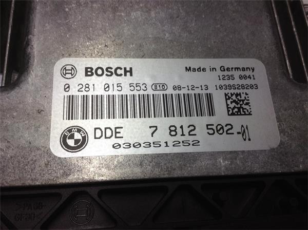 Centralita motor bmw serie 1 123d - 0281015553