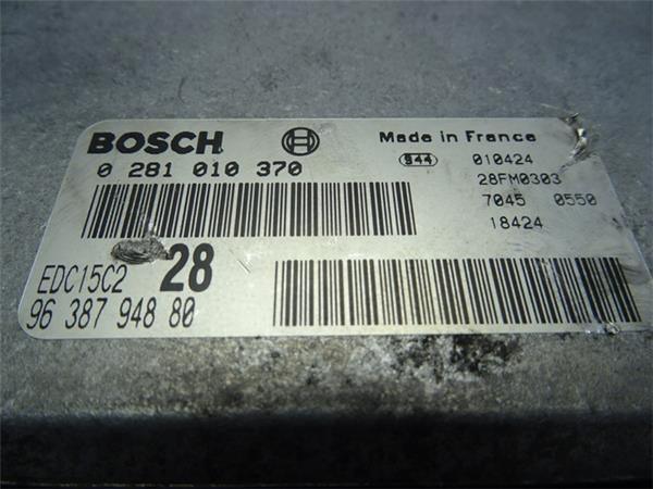 Centralita motor ecu edc15c2 - 0281010370
