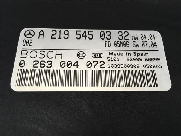 Centralita parking mercedes cls w219 - a2195450332