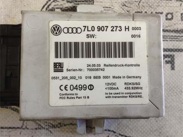 Centralita presion neumaticos cayenne - 7l0907273h