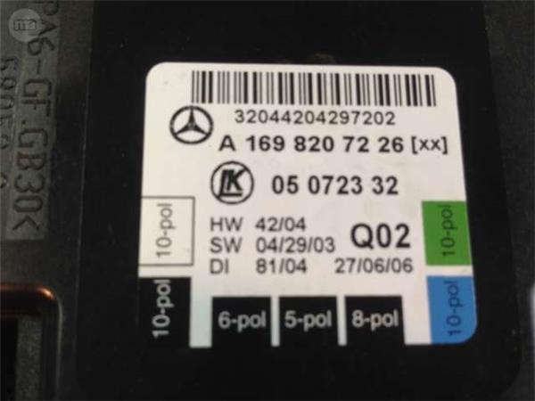 Centralita puerta mercedes clase a w169 - a1698207226