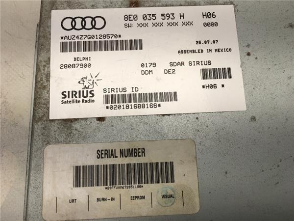 Centralita Radio Satelite VW 8e0035593h - 8e0035593h