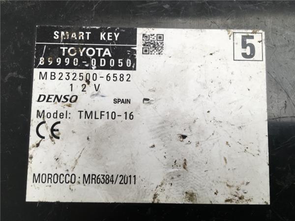 Centralita smart key toyota yaris iii - AutoRR 89990-0D050