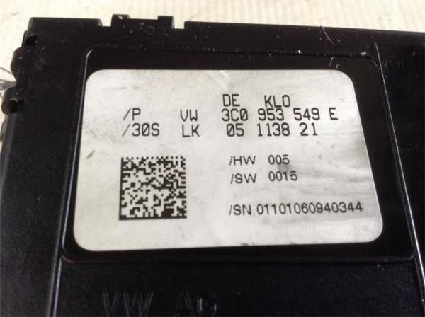 Centralita smls volkswagen 3c0953549e - 3c0953549e