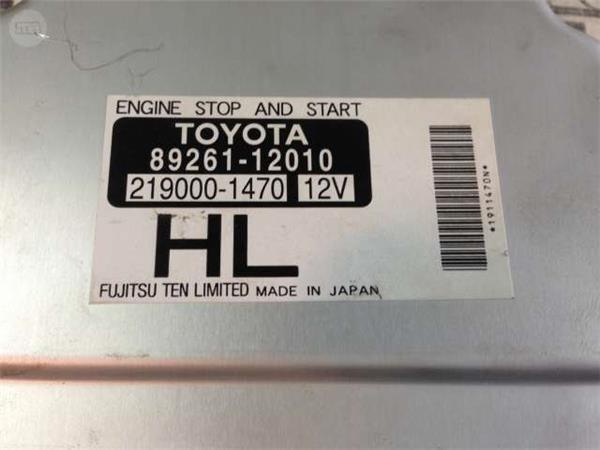 Centralita start stop toyota auris - 89261-12010