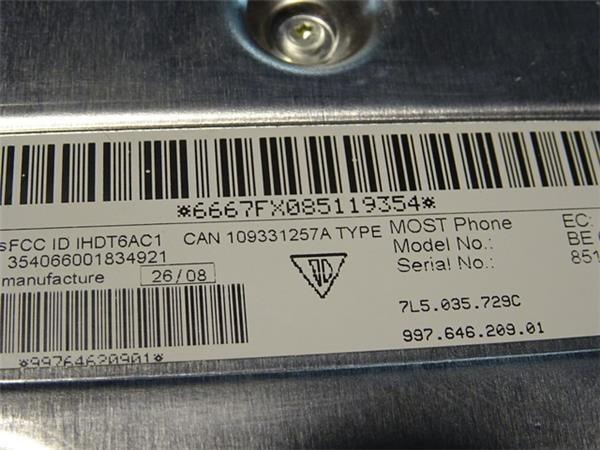 Centralita telefono porsche 99764620901 - 99764620901