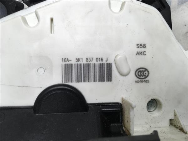 Cerradura del dcha Seat Leon 3 5F 5k1837 - 5k1837016j