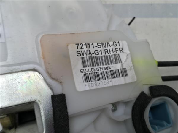 Cerradura delantera dcha Honda CR-V III - 72111swag1