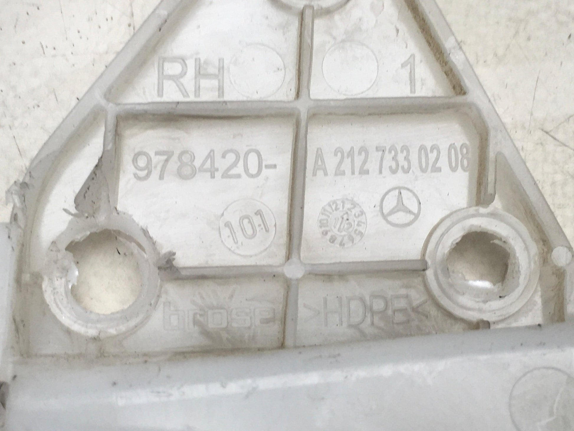 Cerradura trasera dcha Mercedes E W212 - A2127330208