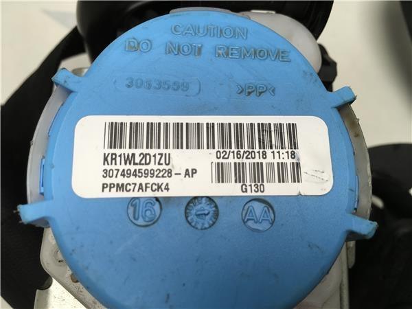 Cinturon delantero dcho Mercedes A W176 - 0589p1000220