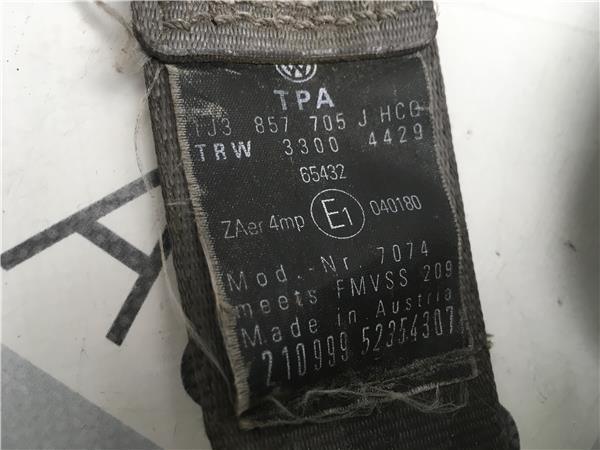 Cinturon delantero izquierdo VW Golf IV - 1j3857705