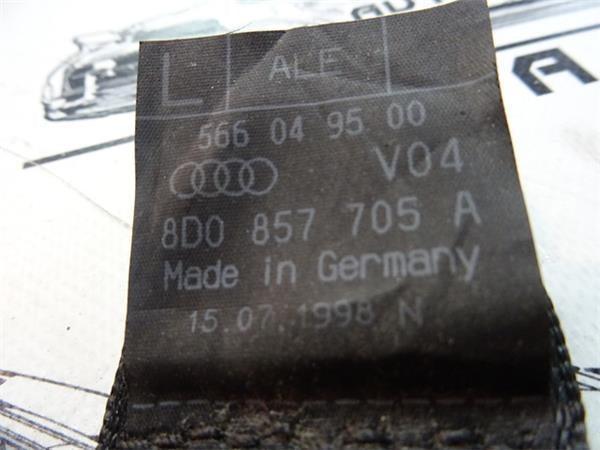 Cinturon pretensor audi a4 - 8d0857705a