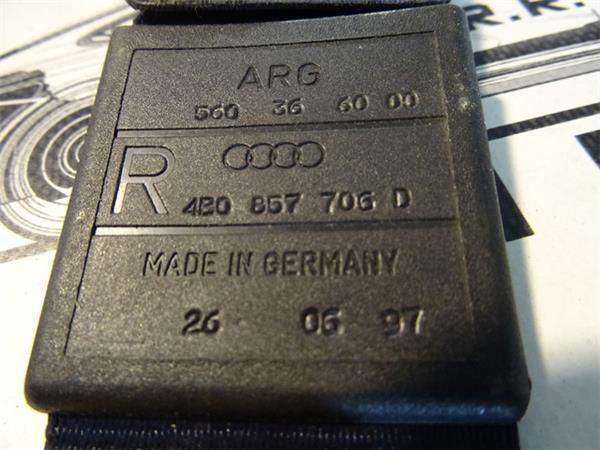 Cinturon pretensor del der audi a6 - 1688601385