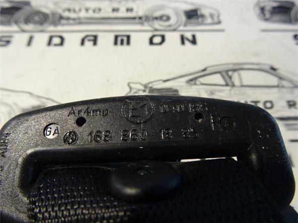 Cinturon pretensor tras der mercedes a - 1688601885