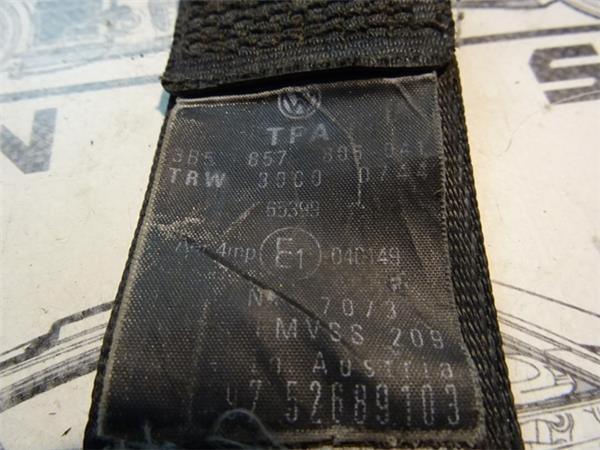 Cinturon pretensor trasero izquierdo vw - 3b5857805041