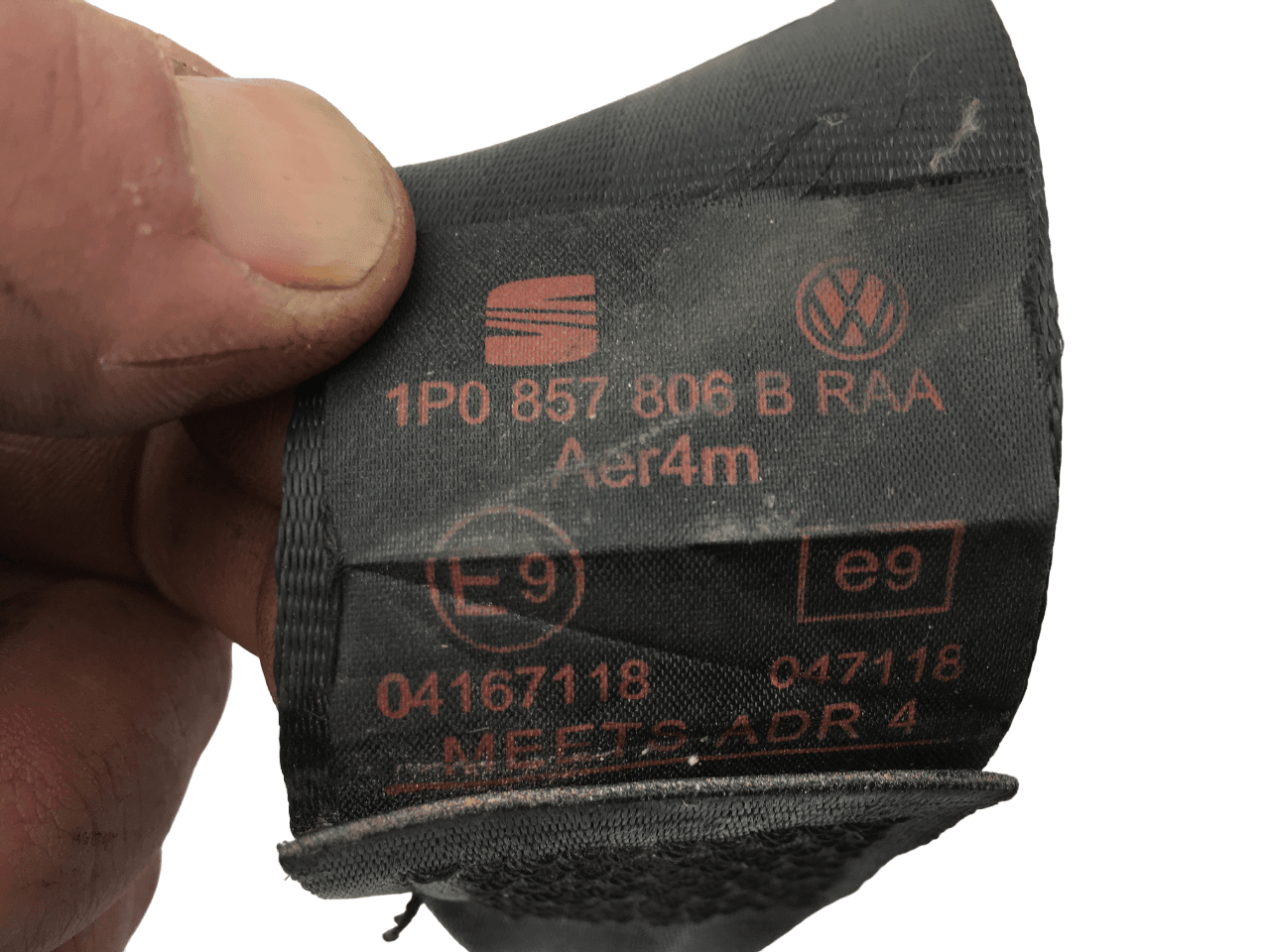 Cinturon tras dcho Seat Leon II 1p 1P0857806B - 1P0857806B