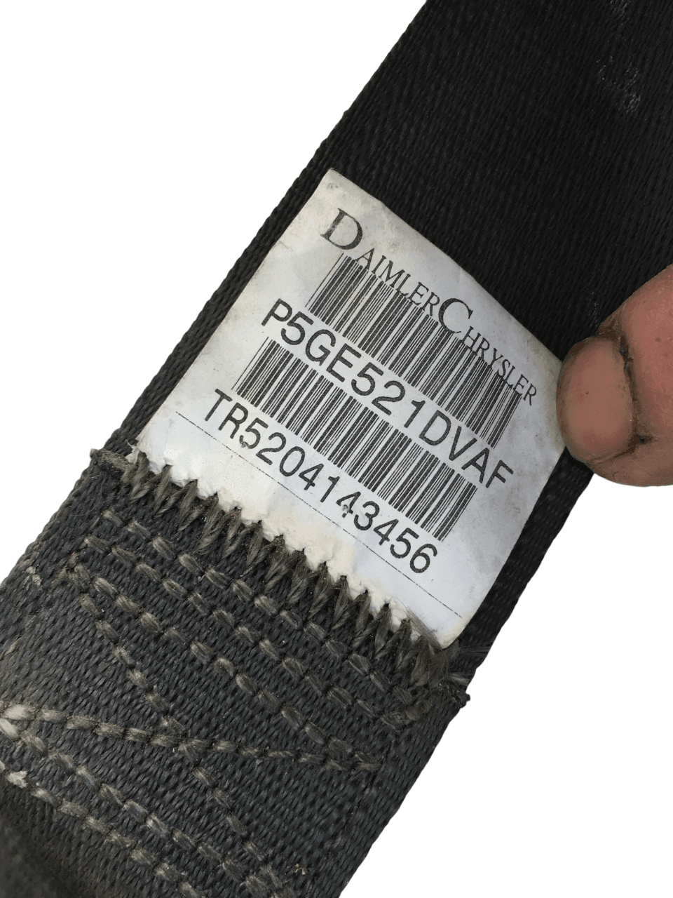 Cinturon trasero dcho Jeep Cherokee KJ - 33007476b