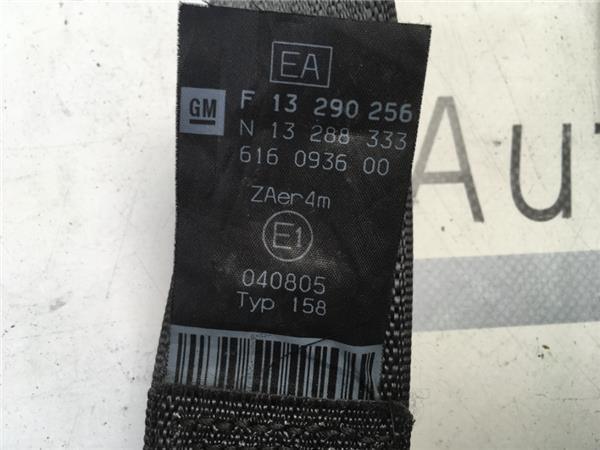 Cinturon trasero Opel Corsa D - 13290256