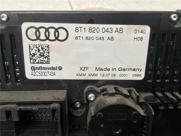 Climatizador Audi 8t1820043ab - 8t1820043ab