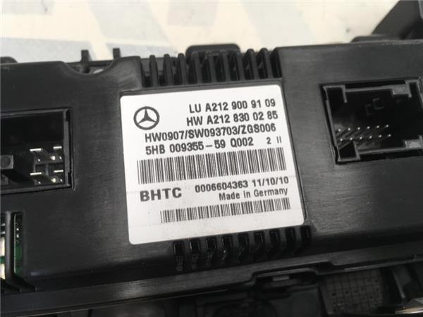 Climatizador Mercedes E a2129009109