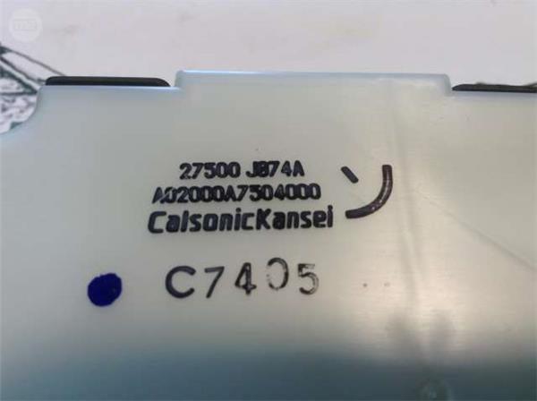 Climatizador nissan xtrail ii (t31) - 27500-jb74a