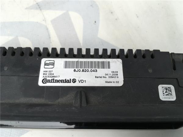 Climatizador seat ibiza 6j - 6J0820043