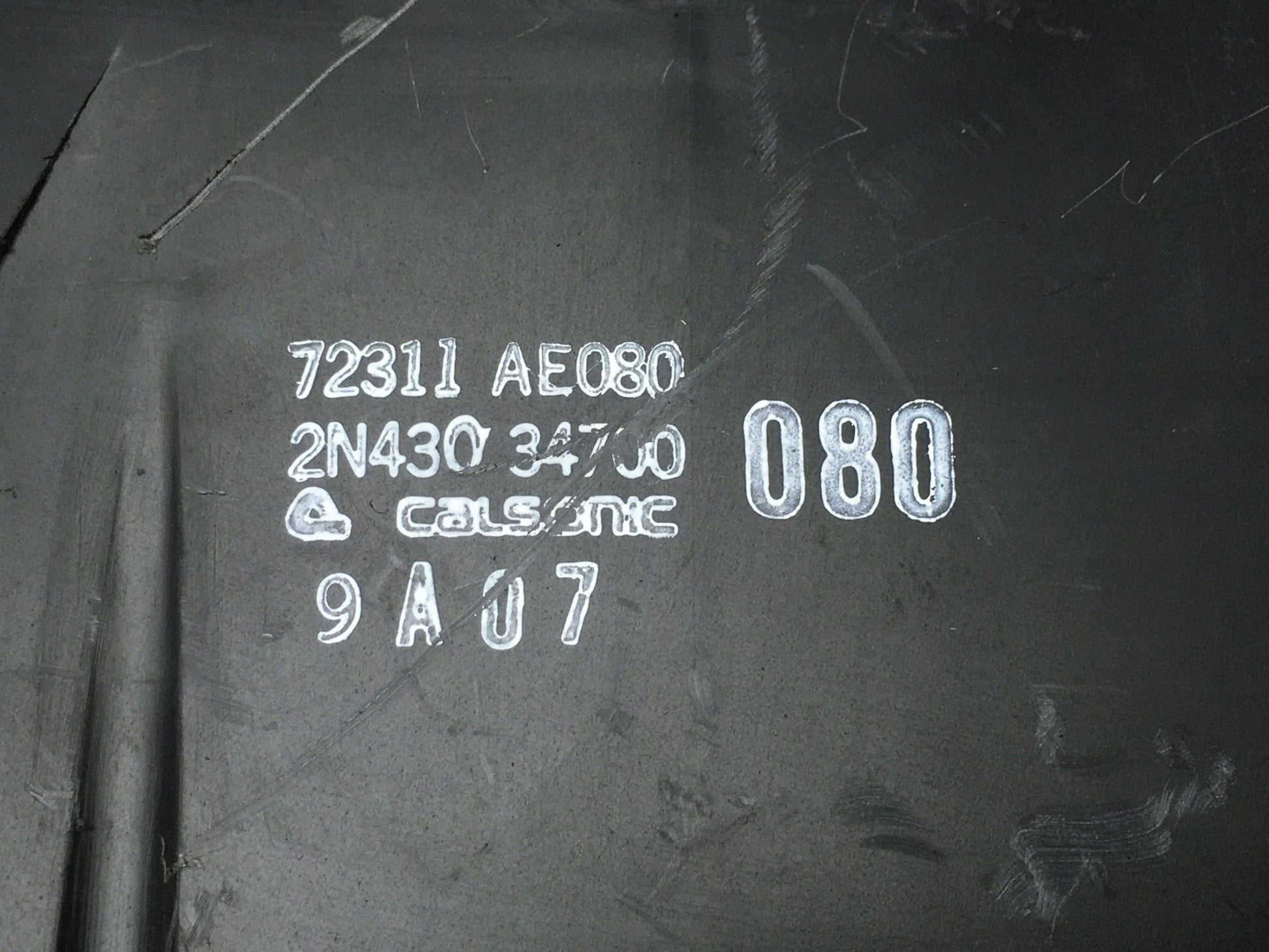 Climatizador Subaru 72311AE080 - 2N43034700