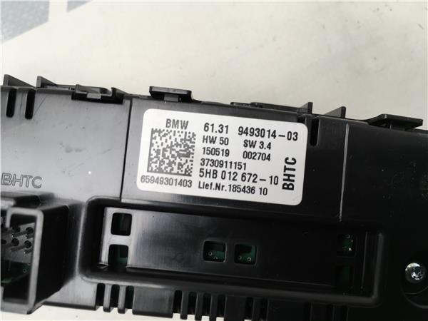 Climatizador trasero BMW 61319493014