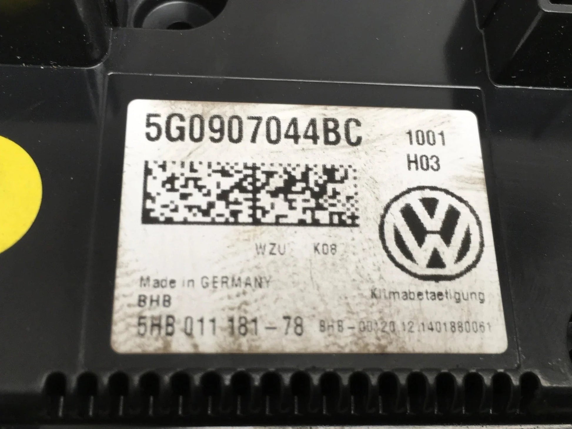 Climatizador VW Golf VII