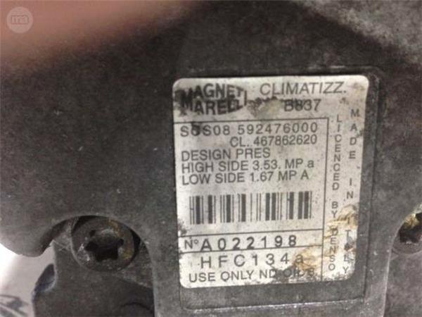Compresor ac alfa/fiat 592476000 - 592476000
