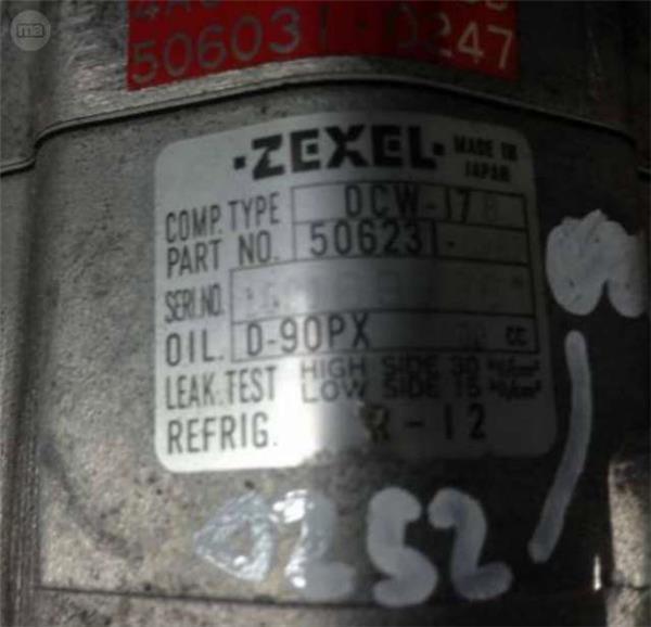 COMPRESOR AC AUDI 506231-0252 - 506231-0252