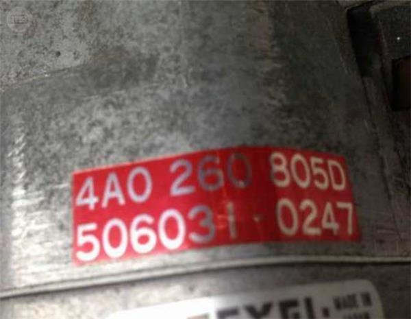 COMPRESOR AC AUDI 506231-0252 - 506231-0252