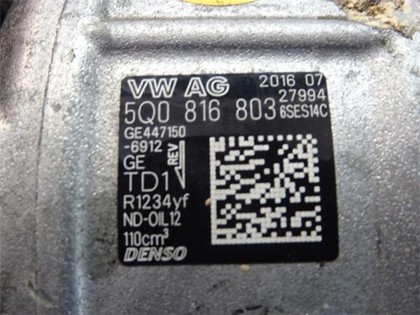 Compresor ac audi/ seat/ skoda/ vw - 5q0 816 803