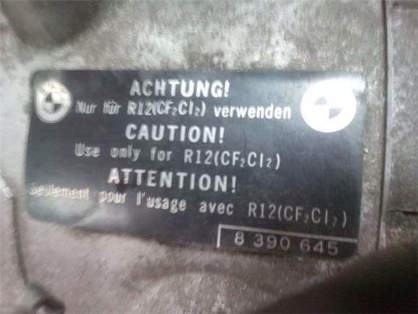 COMPRESOR AC BMW E34/E36 8390645 - 8390645