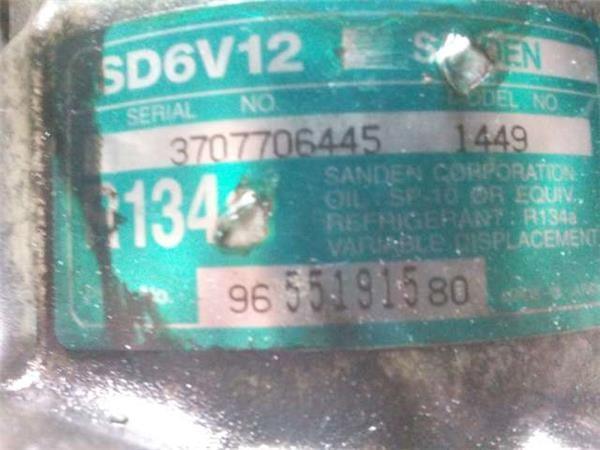 Compresor ac citroen/peugeot sd6v12 - sd6v12